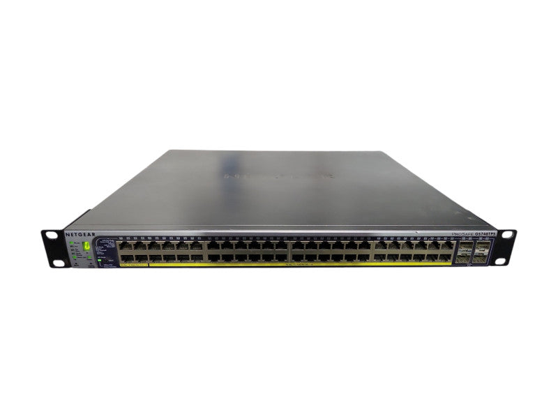 Netgear GS748TPS 48-port PoE Gigabit Switch w/ 4x SFP 2x HDMI Stacking VLAN