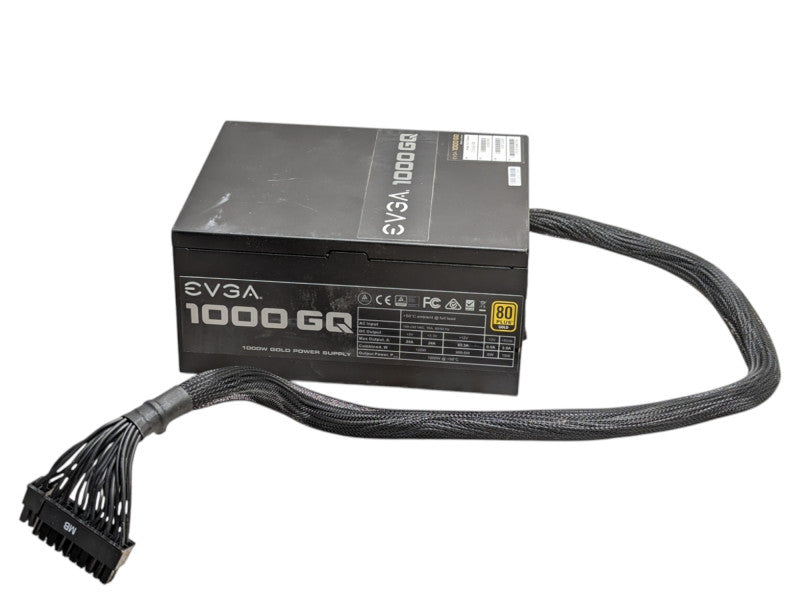 EVGA 1000GQ 1000W Semi Modular Gold Power Supply 210-GQ-1000 READ  Q-