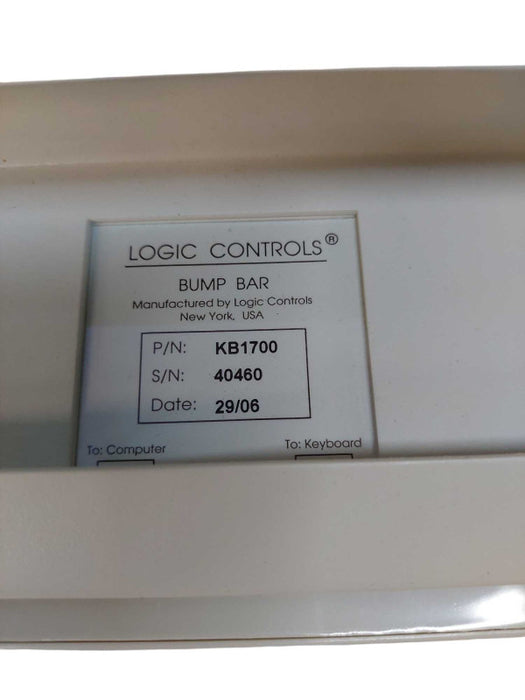Logic Controls Bump Bar PN: KB1700 =