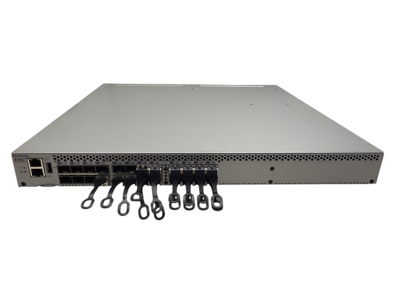 Brocade EMC DS-6505B 24 Port Active 16Gb FC Switch 100-652-602 READ $