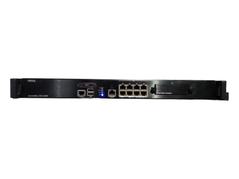 Dell SonicWall NSA 2600 8-Port Network Security Appliance, READ