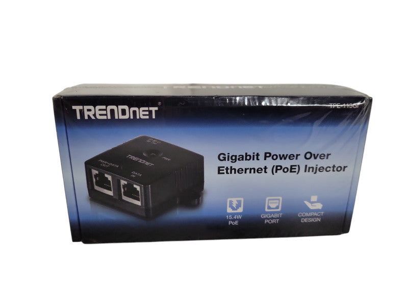 TRENDNET TPE-113GI GIGABIT PoE INJECTOR - New !