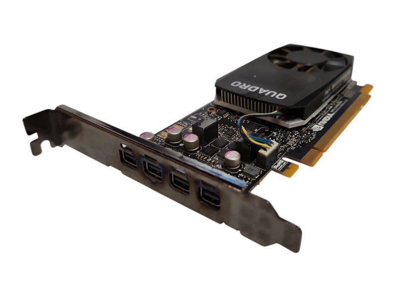 NVIDIA Quadro P1000 High Profile, 4GB GDDR5 Graphic Card, 4x Mini Display