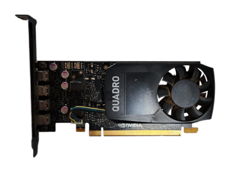 NVIDIA Quadro P1000 High Profile, 4GB GDDR5 Graphic Card, 4x Mini Display