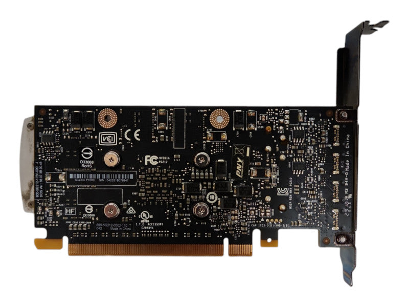 NVIDIA Quadro P1000 High Profile, 4GB GDDR5 Graphic Card, 4x Mini Display
