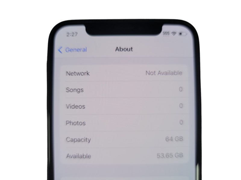 Apple iPhone X - 64GB - Gray (