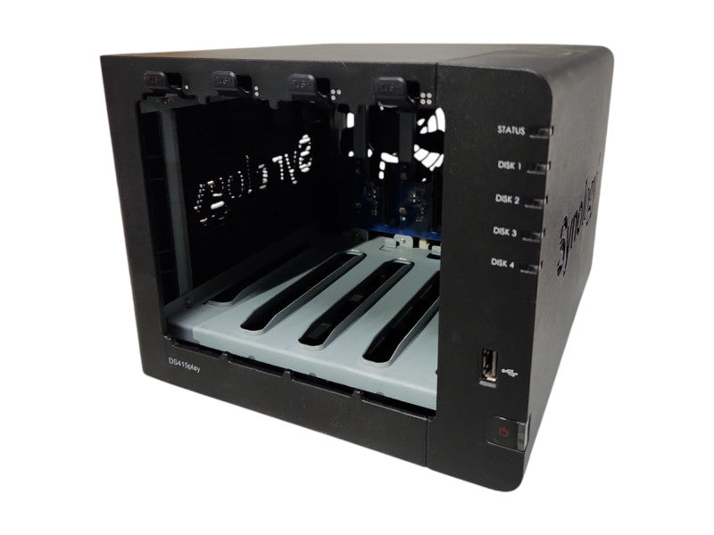 Synology Disc Station DS415play, No HDD, No Cover, No Caddies
