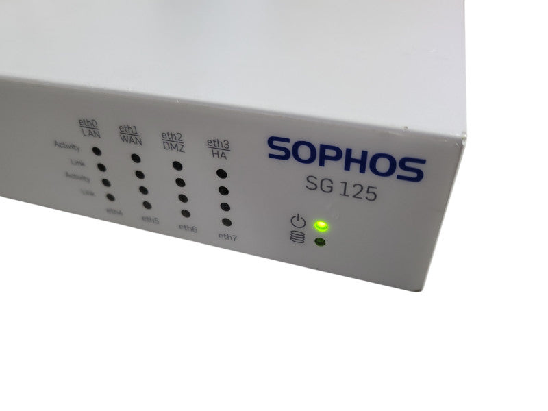 SOPHOS SG 125 REV.2 NETWORK SECURITY APPLIANCE, READ !