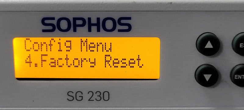 Sophos SG 230 REV.1 Firewall Security Appliance, READ _