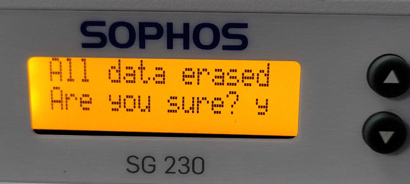 Sophos SG 230 REV.1 Firewall Security Appliance, READ _