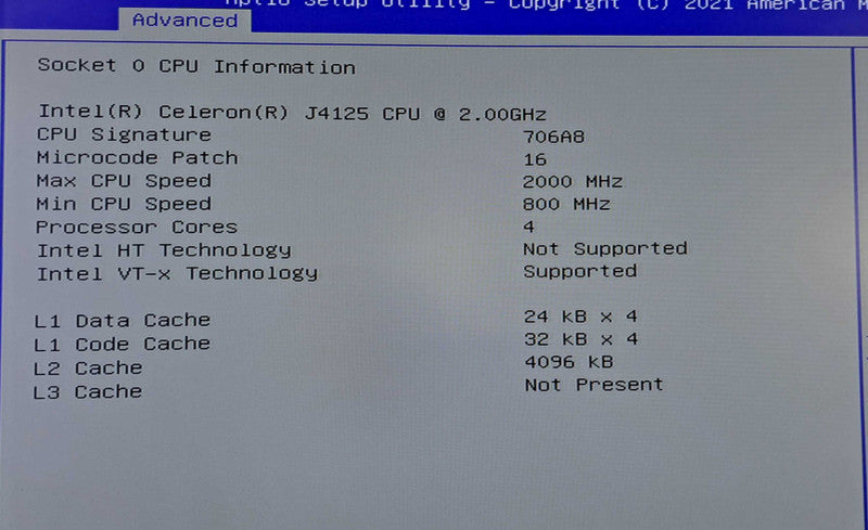 DreamQuest Mini PC | Intel Celeron J4125 @2.00GHz, 8GB DDR4, 128GB