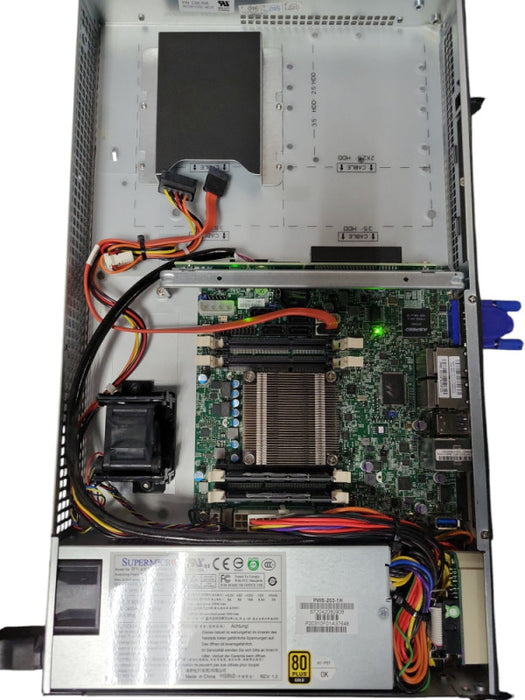 Supermicro A1SRi-2758F 1U Server, Intel Atom CPU, 16GB DDR3 RAM, No HDD _