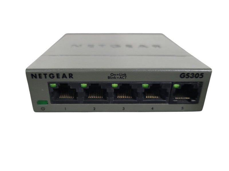 Netgear GS305 5-Port Gigabit Ethernet Unmanaged Switch !