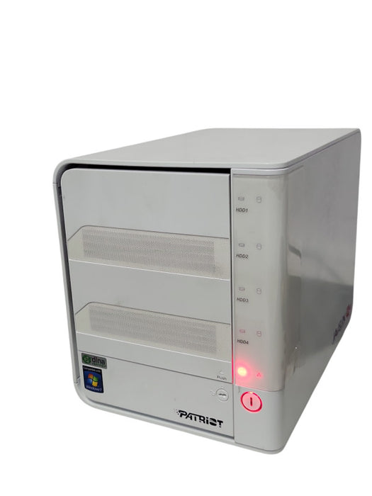 Patriot Javelin S4 4-Bay Media Server with 3x HDD Trays, READ _