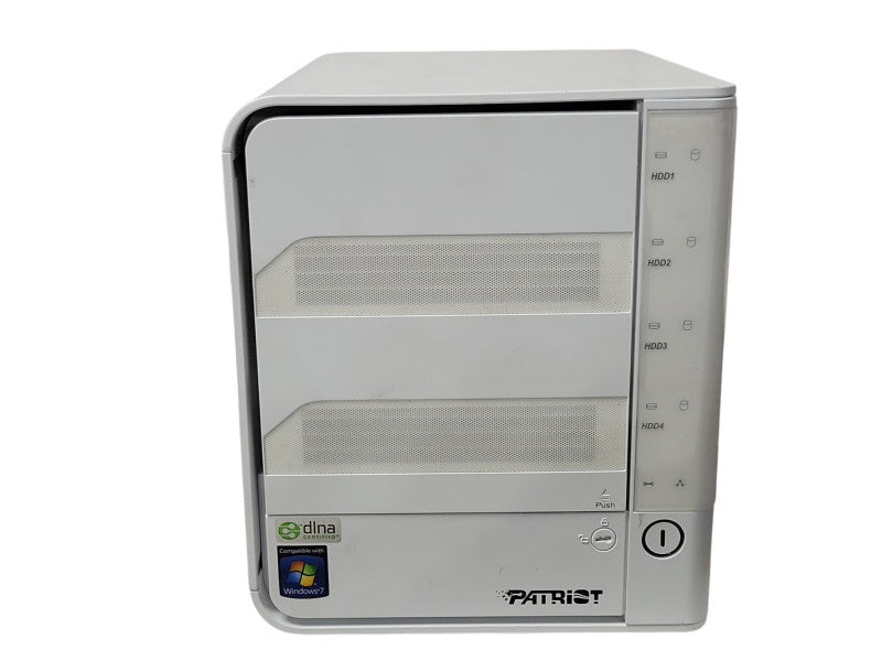 Patriot Javelin S4 4-Bay Media Server with 3x HDD Trays, READ _