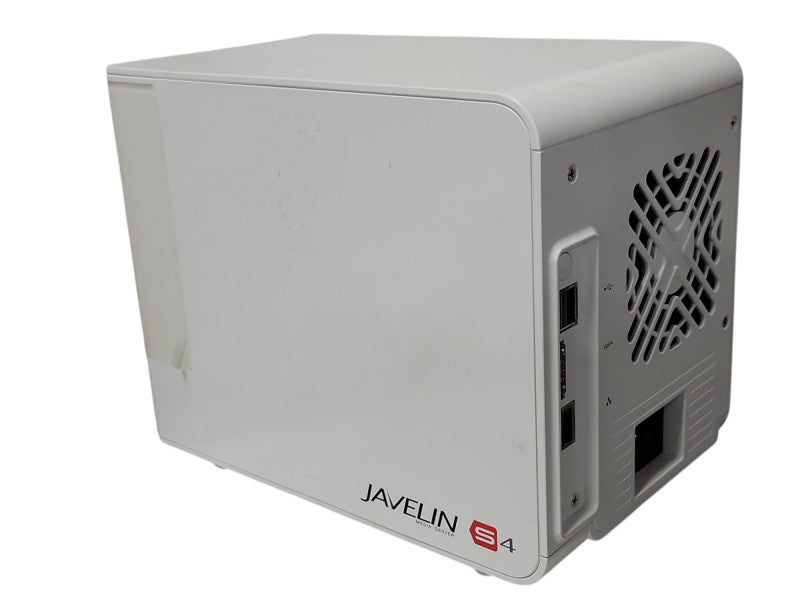 Patriot Javelin S4 4-Bay Media Server with 3x HDD Trays, READ _