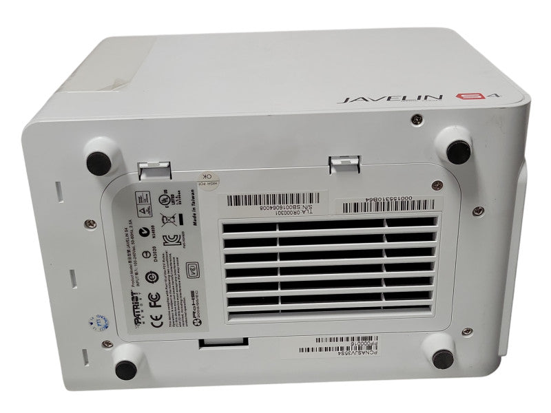 Patriot Javelin S4 4-Bay Media Server with 3x HDD Trays, READ _