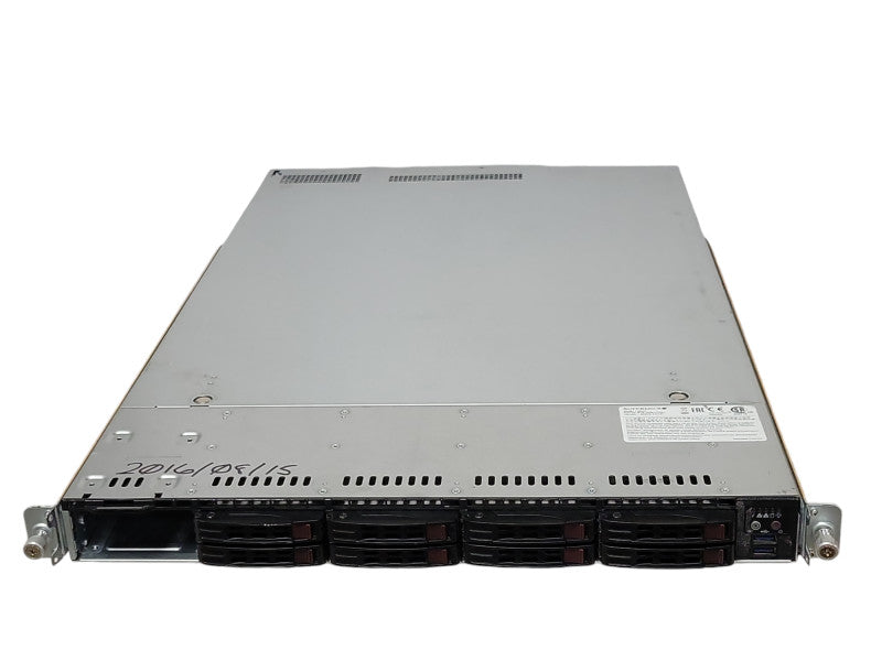 SuperMicro 119U-7 1U Server, 2x Xeon E5-2630V4, 32GB DDR4, No PSU, READ _