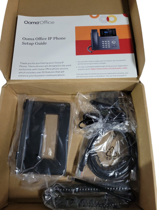 Open-Box Ooma/Grandstream GRP2602P 2-Line 4 SIP IP Phone _