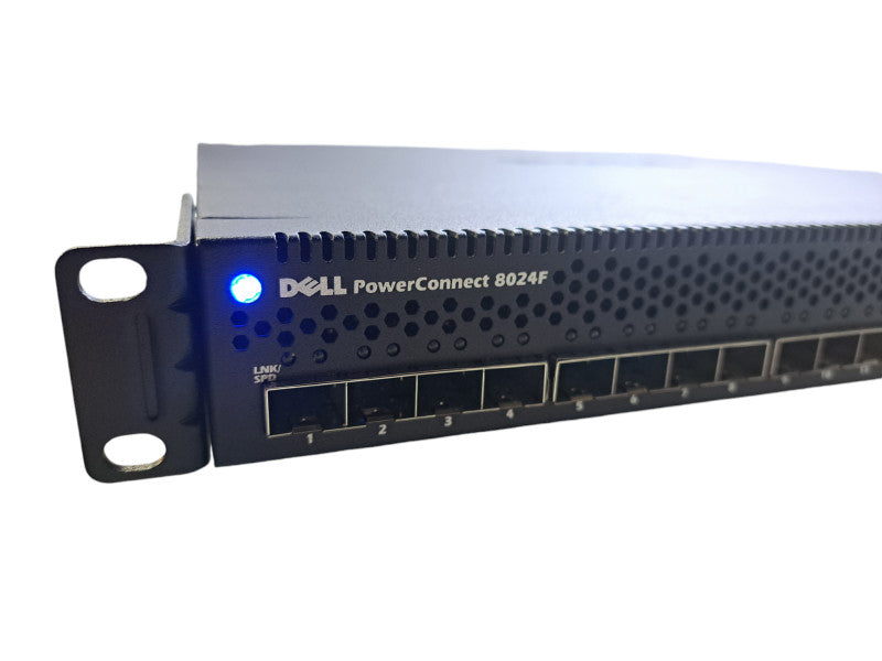 Dell PowerConnect 8024F | 24-Port 10G SFP+ Switch | 2x PSU
