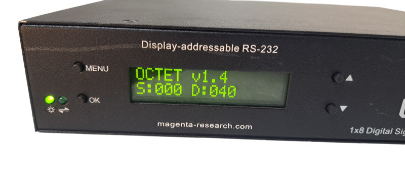 Magenta Octet 1x8 Digital Signage UTP/CatX Transmitter