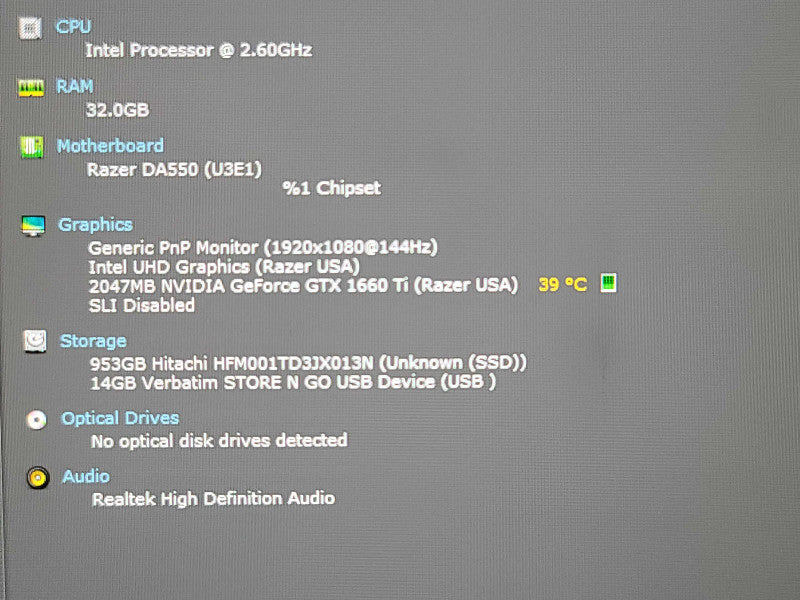 Razer Blade 15| i7-10750H| 32GB DDR4| GTX 1660 Ti| 1TB SSD β Lap200 READ