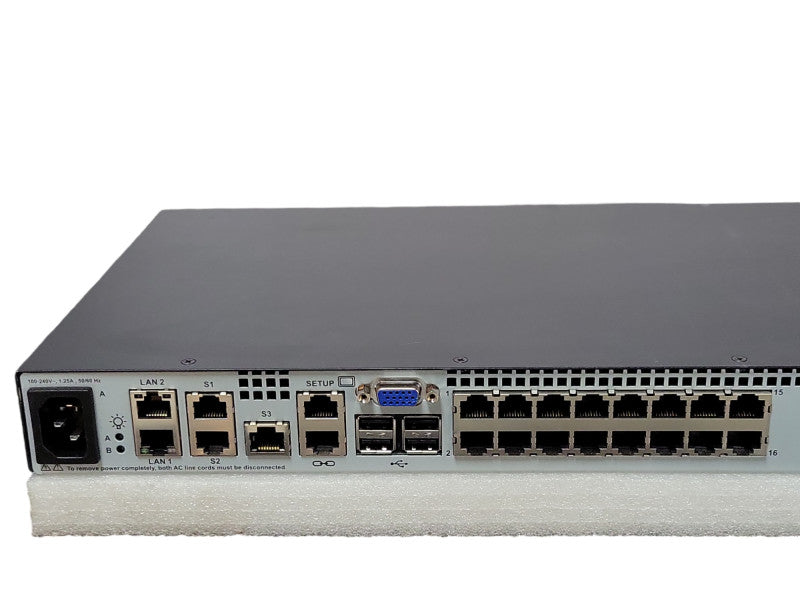 HP AF621A 578714-002 16-Port KVM Console Switch, READ _
