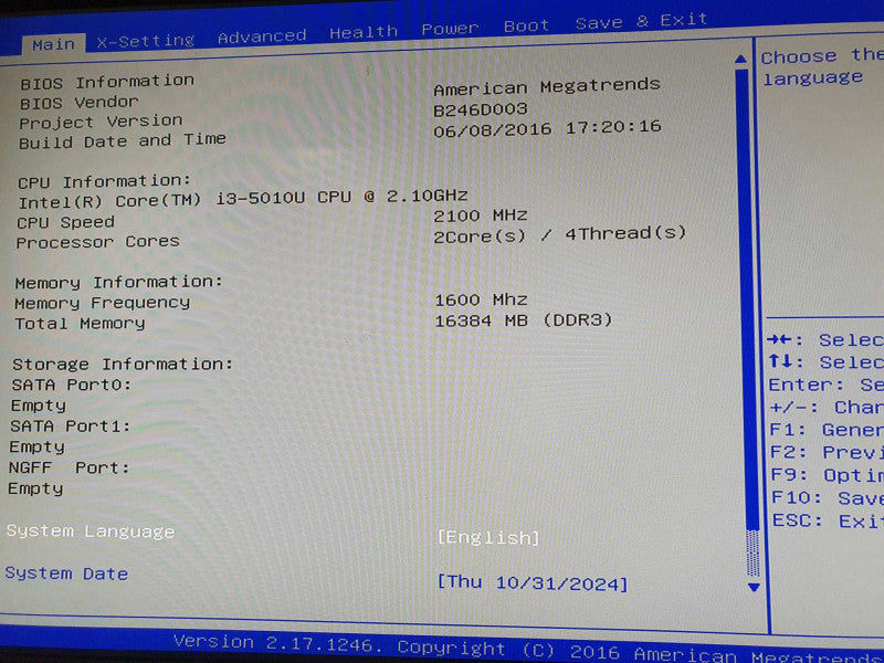 Datto 1000 Mini PC | i3-5010U @ 2.10GHz | 16GB RAM | No HDD/OS Q