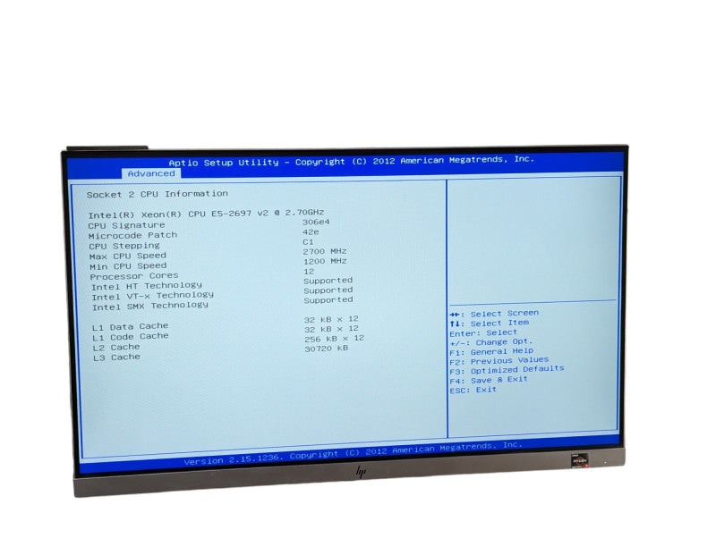 Supermicro X9DR3/i-F X9DRi-F 2x Intel Xeon E5-2697 v2 @ 2.70Ghz 128GB RAM -