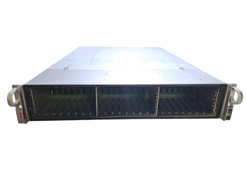 Supermicro X10DRH-C/i 2U | 2x Xeon E5-2667 v3 @3.20GHz, 16GB DDR4, 2x PSU