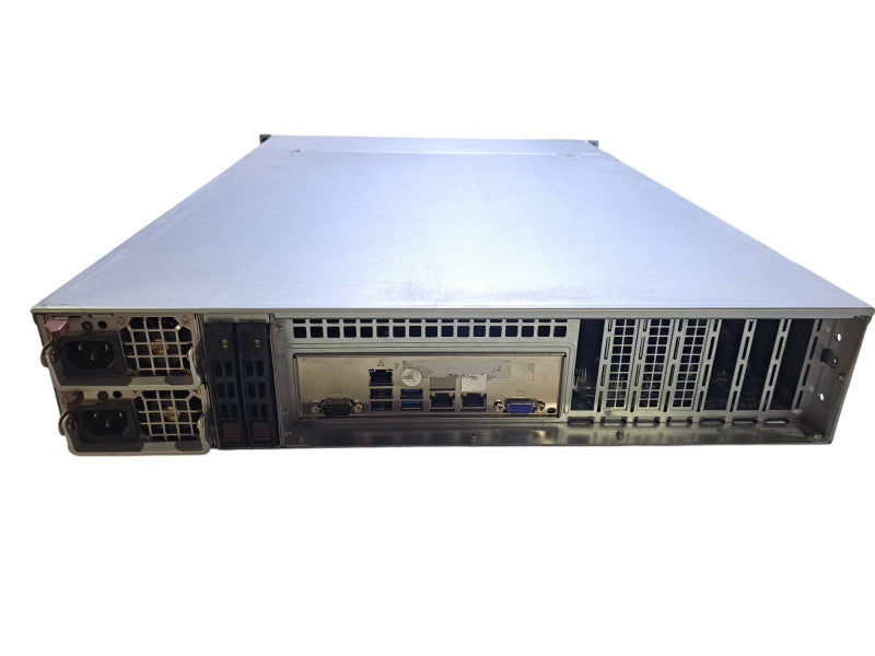 Supermicro X10DRH-C/i 2U | 2x Xeon E5-2667 v3 @3.20GHz, 16GB DDR4, 2x PSU