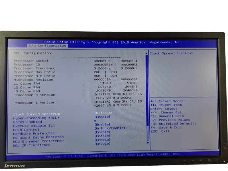 Supermicro X10DRH-C/i 2U | 2x Xeon E5-2667 v3 @3.20GHz, 16GB DDR4, 2x PSU