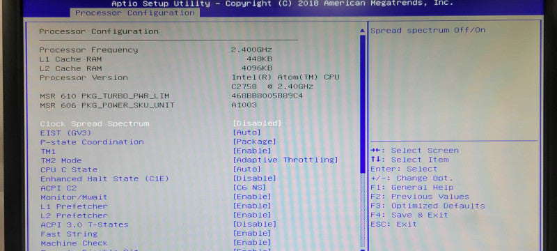 Supermicro A1SRi-2758F 1U Server, Intel Atom C2758 , 32GB DDR3 RAM, No HDD _
