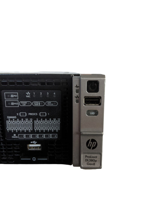HP ProLiant DL380p G8 | 2x Xeon E5-2640 v2 | 128GB DDR3 | NO HDD | P420i