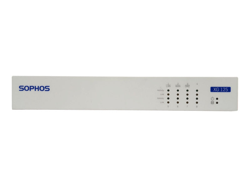 Sophos XG 125 Rev 3 Network Security Firewall, Factory Reset