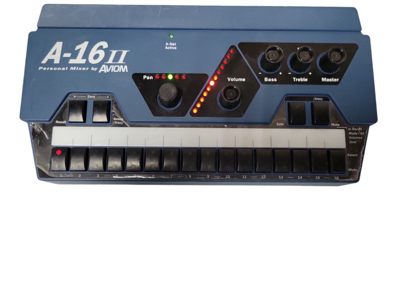 Aviom - A-16II Personal Monitor Mixer, READ Q_