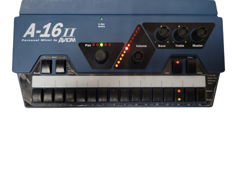 Aviom - A-16II Personal Monitor Mixer, READ Q_