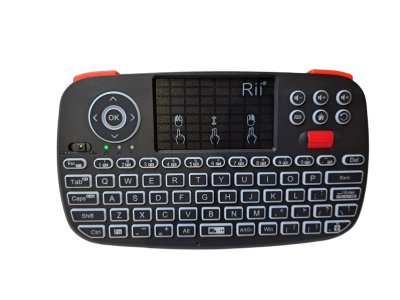 Rii i4 Mini Bluetooth Keyboard 2.4GHz Dual Mode Remote for PC/TV Box *READ*