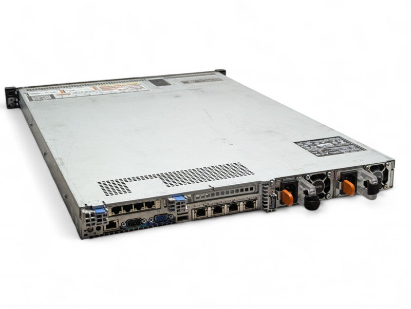 DELL 1U PowerEdge R620 2x Intel Xeon E5-2640 0 @ 2.50Ghz 128GB RAM H710 mini  Q-