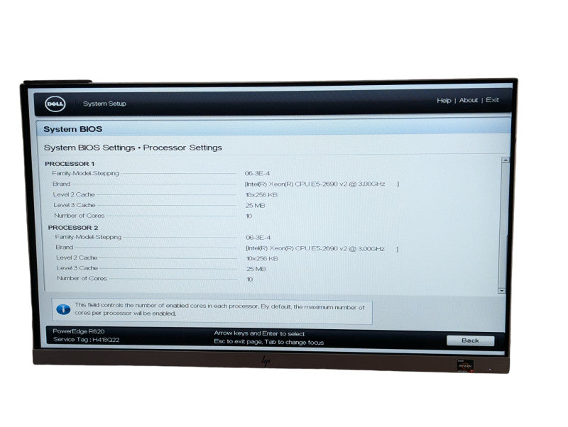 DELL 1U PowerEdge R620 2x Intel Xeon E5-2690 v2 @ 3.00Ghz 128GB RAM  -