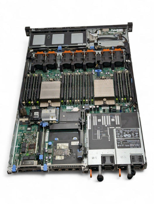 DELL 1U PowerEdge R620 2x Intel Xeon E5-2640 0 @ 2.50Ghz 128GB RAM H710 mini  Q-
