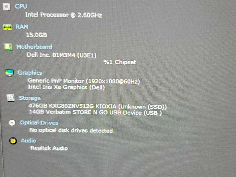 Dell Latitude 5420| i5-1135G7| 16GB DDR4| 512GB SSD READ β Lap200