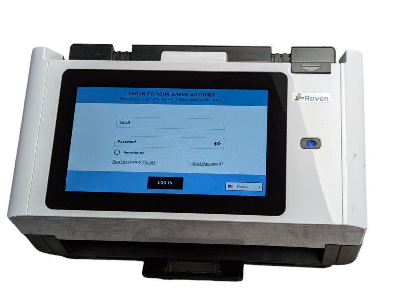 RAVEN PRO Pro_360W Document Scanner Wireless Scan to Cloud Q-