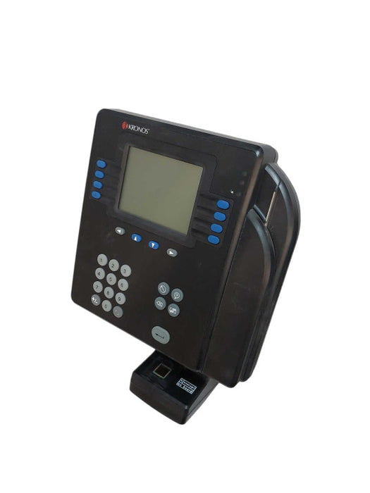 Kronos System 4500 PN: 8602800-501  Ethernet Timeclock with bioscript finger  =