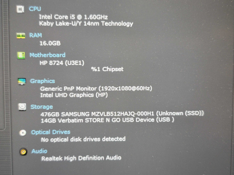 HP EliteBook 850 G7|  i5-10510U| 16GB DD4| 512GB SSD  β Lap200