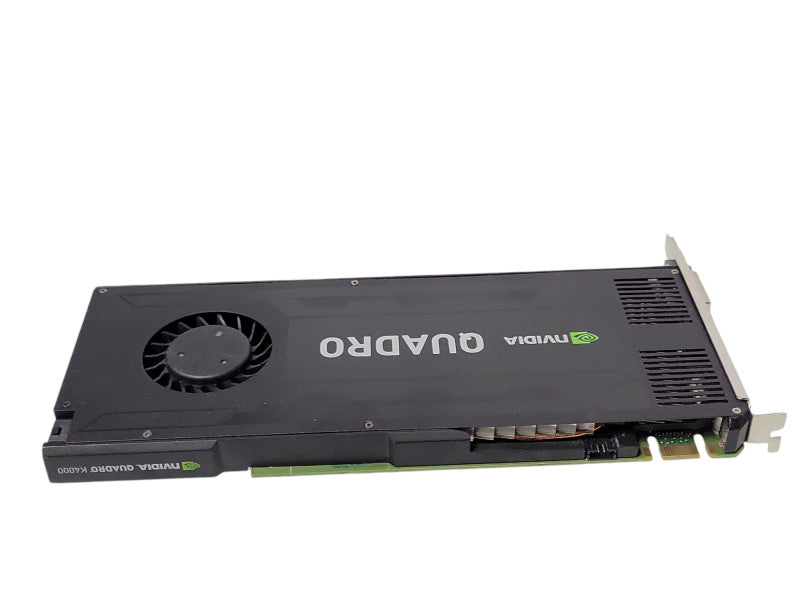 NVIDIA QUADRO K4000, 3GB Graphics Card, 1x DVI 2x Display Ports _
