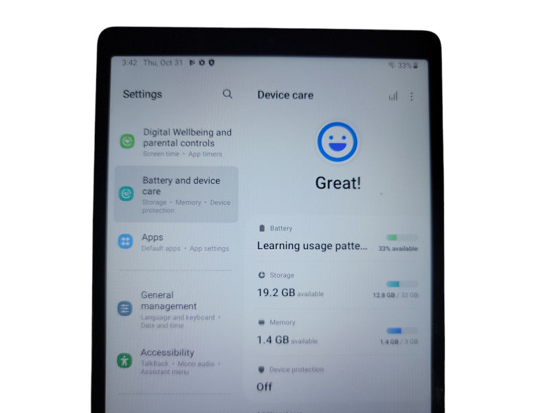 Samsung Galaxy Tab A7 Lite - 32GB - Dark Gray (