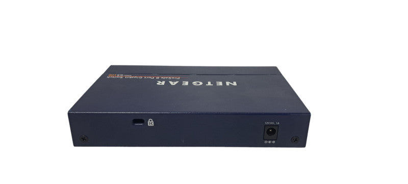 Netgear 8-Port 10/100/1000 Gigabit Ethernet Unmanaged Switch W/Power Adapter