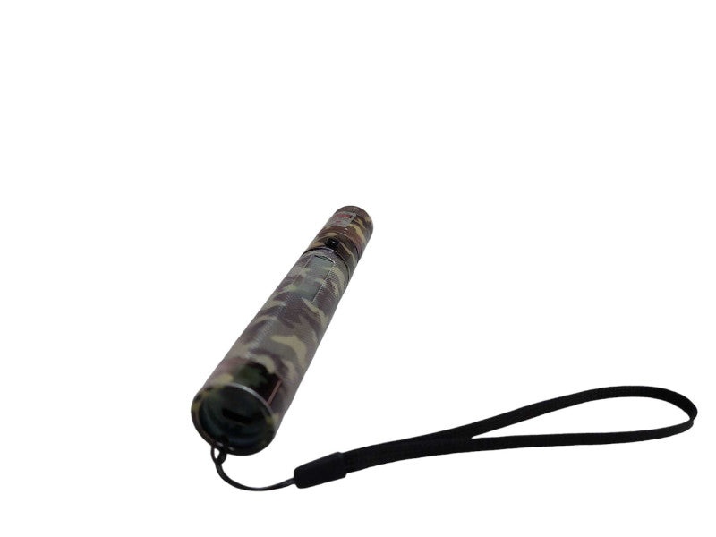 Super High Beam Green Light Camo Print Laser Pointer  =