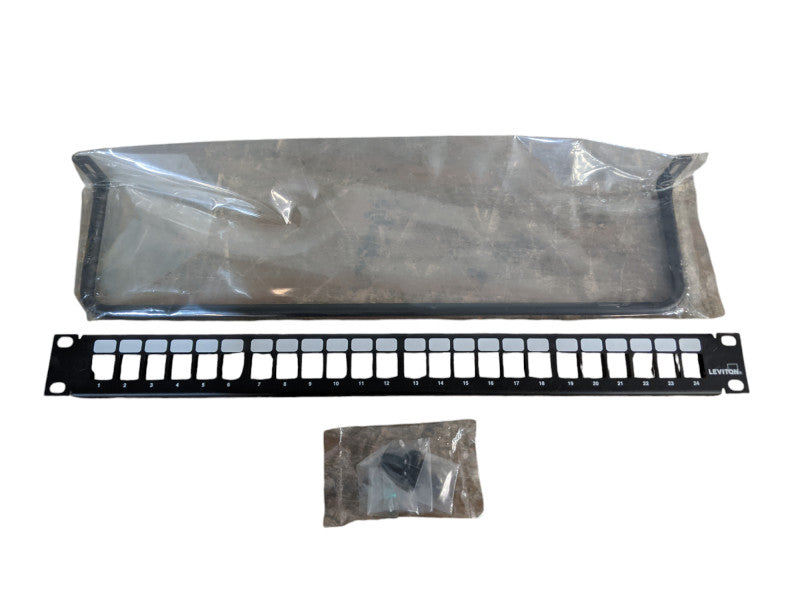 Leviton 49255-H24 Quickport Patch Panel 24-Port | Open Box